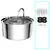 Alimentador de água pet de aço inoxidável, Fonte de água automática - Seu Little Pet