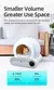 caixa de areia para gatos com limpeza automática - Seu Little Pet