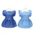 Roupas jeans bordadas letras finas para cães pequenos, vestido de cachorro - loja online