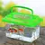 caixa quadrada para transporte de Répteis - Seu Little Pet