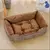Cama de pelúcia quadrada - loja online