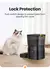 Alimentador Automático Pet, Versão Botão, Auto Cat Food Dispenser - comprar online
