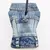 Jaqueta jeans retro designer para cães pequenos, roupa universal - loja online