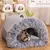Imagem do Casa confortável para cães e gatos, tapete quente para dormir