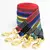 Corda de nylon trena de treinamento para cães de borracha