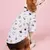 Roupas para animais pequenos padrões florais, camisas confortáveis na internet