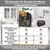 Mochila Expansível Soft Sided Pet Carrier com 4 portas abertas, dobrável Bike - loja online