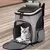 Mochila para cães e gatos, dobrável, expansível, grande capacidade - loja online