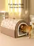 Big Dog Nest removível e lavável, Pet Sleeping Supplies, tipo de casa
