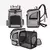 Mochila para cães e gatos, dobrável, expansível, grande capacidade