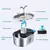 Fonte automática do gato com janela nivelada da água, distribuidor silencioso na internet