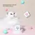 Brinquedos elétricos inteligentes para gatos Bola rolante automática