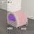 Imagem do Fechado Desodorante Cat Litter Box, Cápsula Espacial, Modelagem Sandbox, gaveta