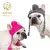 Chapéu de malha Windproof para Pet, Chapéu de malha macia para o inverno na internet