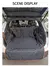 Impermeável SUV Cargo Liner para Cães, Pet Cargo Cover - loja online
