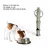 Imagem do Aço inoxidável Ultrasonic cão Condicionado Suprimentos, Anti Barking