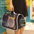 Mochila Portátil transparente de um ombro - Seu Little Pet
