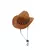 Chapéu cowboy estrela ajustável para animais de estimação na internet