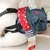 Pet arreios trela denim mochila filhote de cachorro viagem ao ar livre mochila