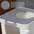Bacia Grande, areia - Top Entry Cat Litter Box com Cat Litter Scoop Oval - Seu Little Pet