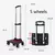 Puxando Portátil, alumínio liga trolley rack, dobrável