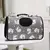 Mochila de couro gato multi-cor, saco multifuncional para animais na internet