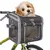 Mochila Expansível Soft Sided Pet Carrier com 4 portas abertas, dobrável Bike na internet