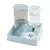 Alimentador automático Dispenser Set, 2 em 1, - Seu Little Pet