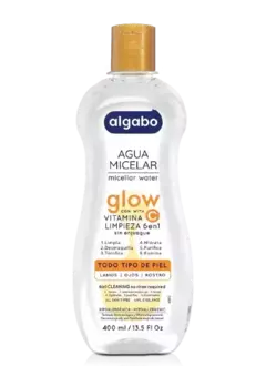 Agua micelar algabo glow con vitamina C - comprar online
