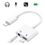ADAPTADOR LIGHTNING IPHONE E IPAD CABO CARREGADOR + P2 CARREGA COM O FONE na internet