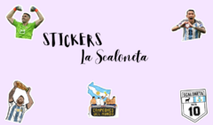 Banner de la categoría Sticker de La Scaloneta