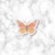 sticker mariposa