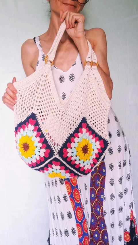 Bolsa Boho Chic Girassol