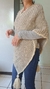 Poncho em lã de ovelha
