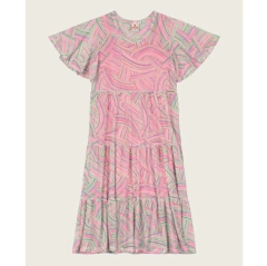 Vestido Infantil Brandili Tule Estampado