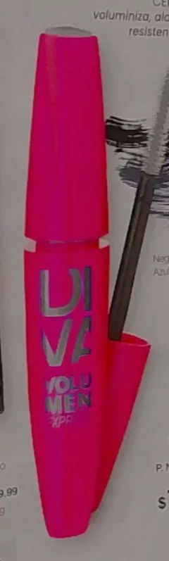 mascara de pestañas diva resistente al agua