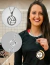 Colar Volley10 Aço Inox Com Pingente Bola Vôlei - loja online
