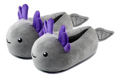 Pantuflas De Axolote Ajolote Ojitos Kawaii en internet