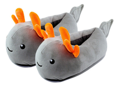 Pantuflas De Axolote Ajolote Ojitos Kawaii - SundaraShopMx