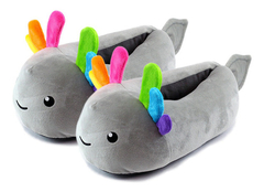 Pantuflas De Axolote Ajolote Ojitos Kawaii en internet