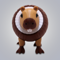 Figura coleccionable Cococini Burbaloni Luliloli, un juguete decorativo con diseño original en forma de animal.