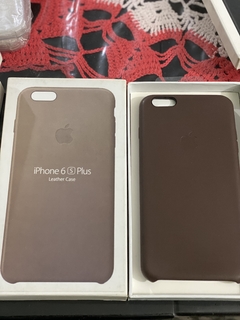 Iphone cajita simil cuero premium en internet