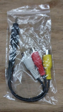 plug a 3 rca hembras