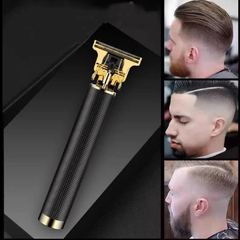 Máquina de cortar cabelo e barba recarregável sem fio designer aleatório