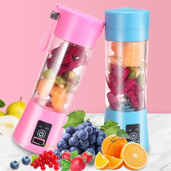 Mini Liquidificador Portátil Shake Take Recarregável Com 6 Lâmina 380ml