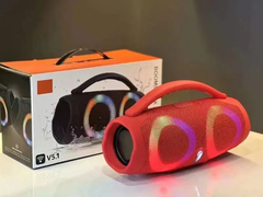 Alto-falante Bluetooth de alta potência, portátil, RGB, luz colorida, impermeável, subwoofer sem fio, 360 surround estéreo, TWS FM Boombox - comprar online