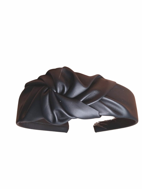 Tiara de Cabelo Courino Arco Hair Band Infantil - Preto