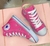 TENIS ALL STAR BOTA ROSA