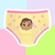 CALCINHA MOANA BABY AMARELA