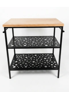 VANITORY MET 78CM x 49CM H:84 C/TAPA MADERA